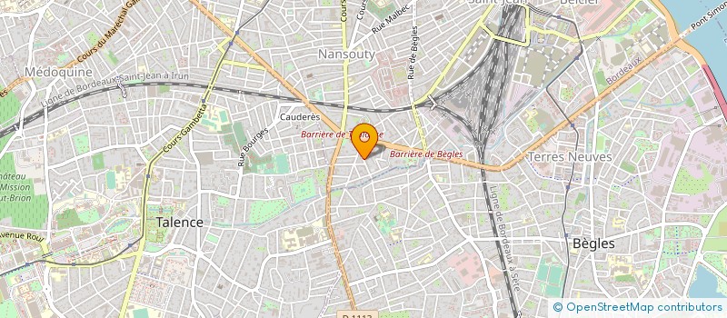 localisation de l'entreprise MADAME ANTONIA CRACCHIOLO à BORDEAUX