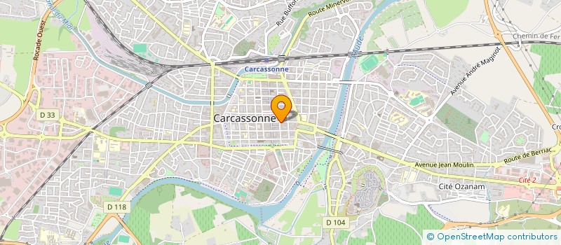 localisation de l'entreprise MADAME ANTONIA GARY à CARCASSONNE