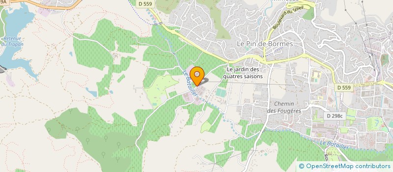 localisation de l'entreprise MADAME ANTONIA GASQ à BORMES-LES-MIMOSAS