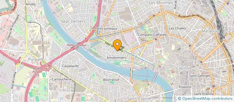 localisation de l'entreprise MADAME ANTONIA GEORGIEVA  TOULOUSE