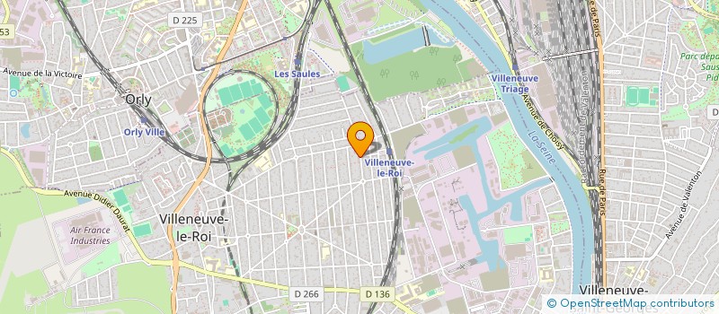 localisation de l'entreprise MADAME ANTONIA LAGANA  VILLENEUVE-LE-ROI