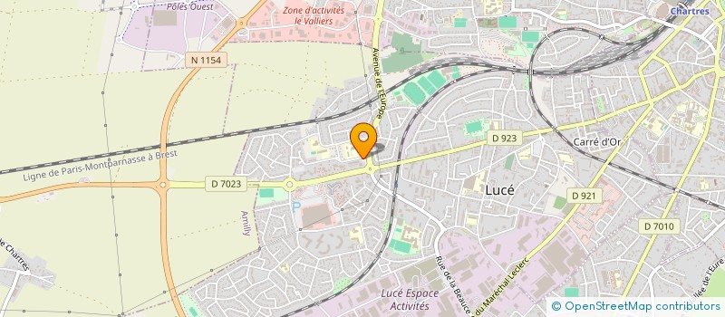 localisation de l'entreprise MADAME ANTONIA LARCHER à LUCE