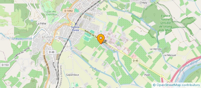 localisation de l'entreprise MADAME ANTONIA MASCALI à TULLINS