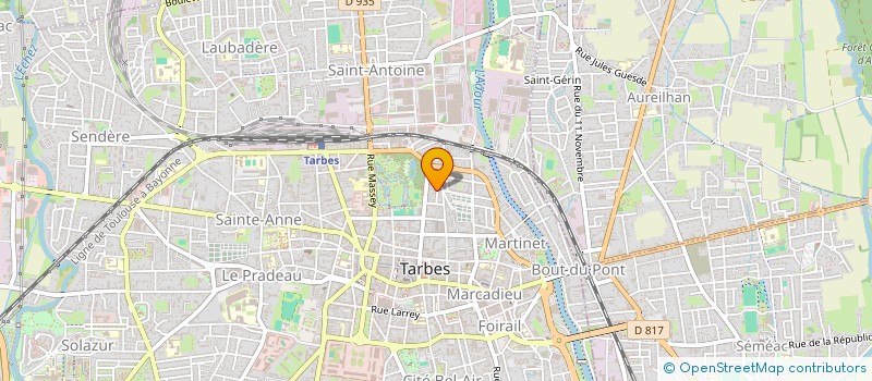 localisation de l'entreprise MADAME ANTONIA MELICHOU  TARBES