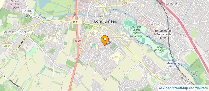 localisation de l'entreprise MADAME ANTONIA MENDES BORGES à LONGJUMEAU