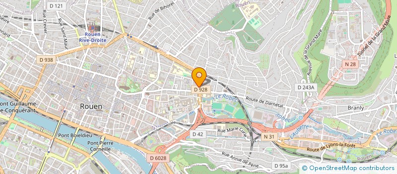 localisation de l'entreprise MADAME ANTONIA PINTO DA SILVA à ROUEN