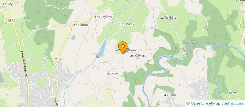 localisation de l'entreprise MADAME ANTONIA RELAVE à SAINT-GALMIER