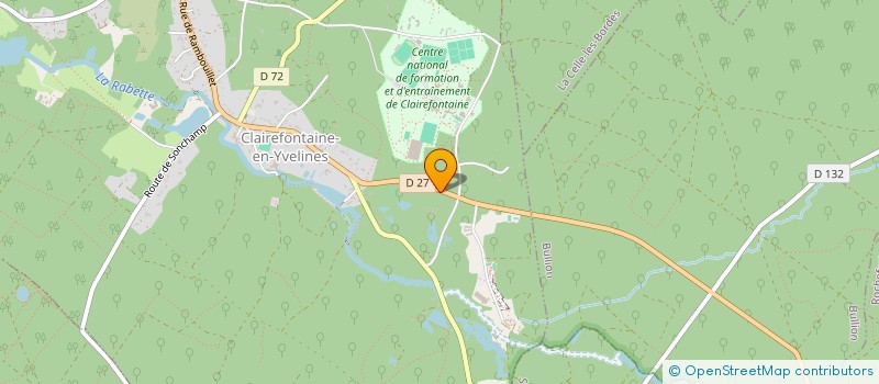 localisation de l'entreprise MADAME ANTONIA ROSSINI  CLAIREFONTAINE-EN-YVELINES