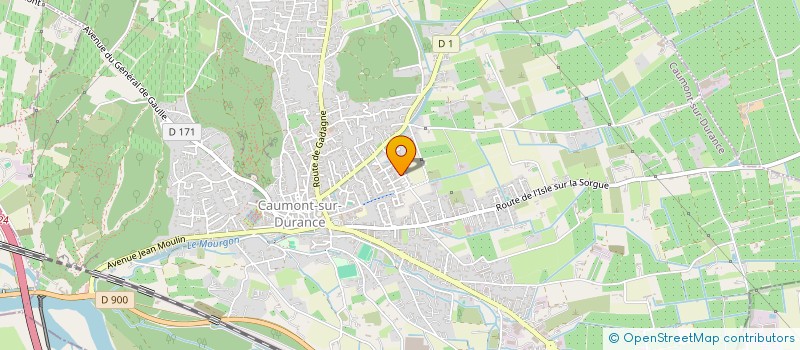 localisation de l'entreprise MADAME ANTONIA SANTIAGO  CAUMONT-SUR-DURANCE