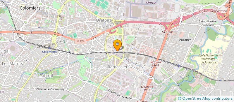localisation de l'entreprise MADAME ANTONIA SANTIAGO à TOULOUSE