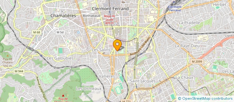 localisation de l'entreprise MADAME ANTONIA TINCAT  CLERMONT-FERRAND