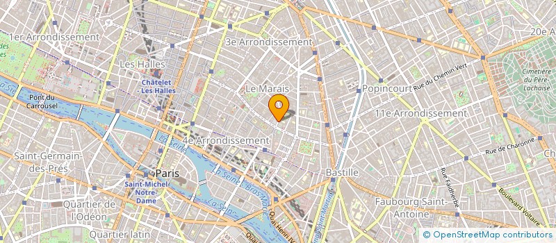 localisation de l'entreprise MADAME ANTONIA TORTI  PARIS