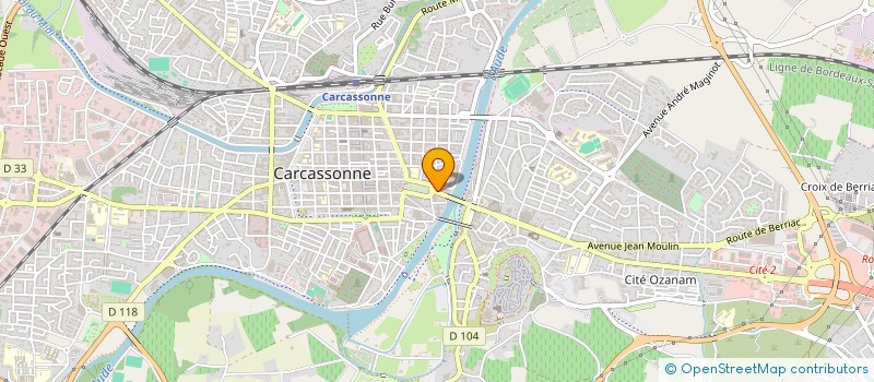 localisation de l'entreprise MADAME ANTONIE PRISCA RATSIMATAHOTRA à CARCASSONNE
