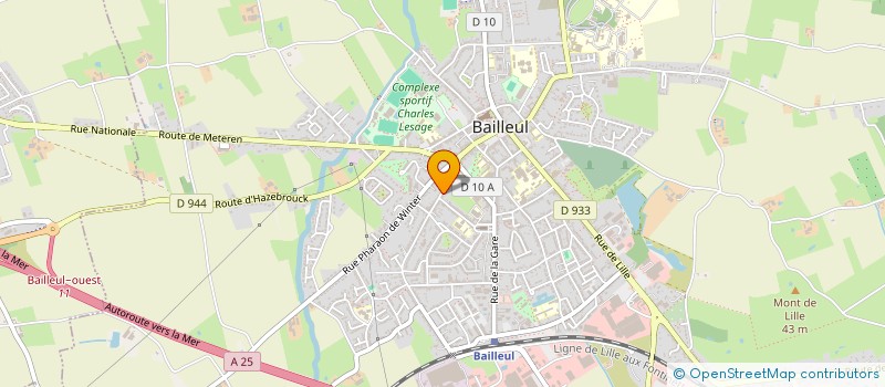 localisation de l'entreprise MADAME ANTONIETTA LECCESE à BAILLEUL