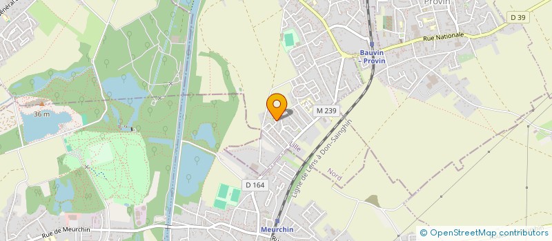 localisation de l'entreprise MADAME ANTONIETTA MONTEMURRO  BAUVIN