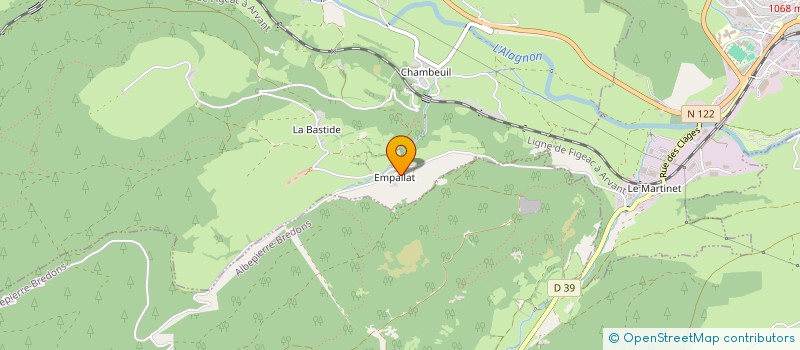 localisation de l'entreprise MADAME ANTONIN DUMOND à LAVEISSIERE