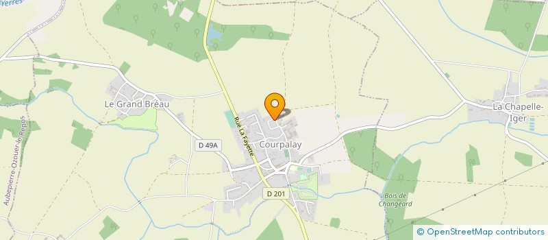 localisation de l'entreprise MADAME ANTONINA BERGER  COURPALAY