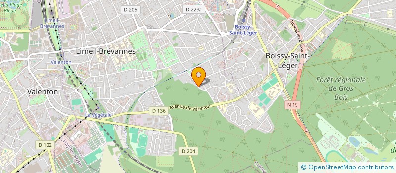 localisation de l'entreprise MADAME ANTONINA PICIRIGA  LIMEIL-BREVANNES