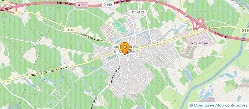 localisation de l'entreprise MADAME ANTONINE GRECO  SAINT-ANDRE-DE-SANGONIS