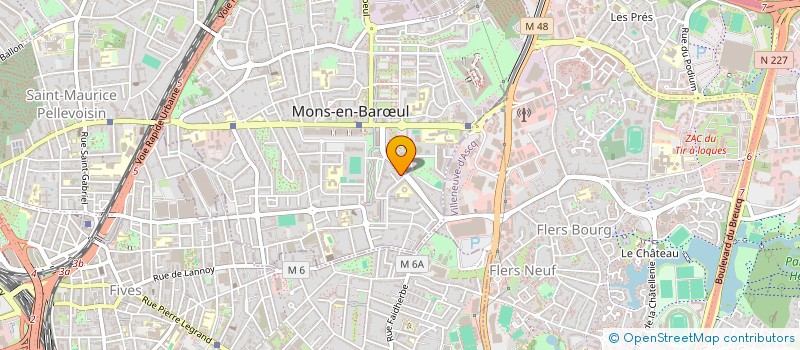 localisation de l'entreprise MADAME ANTONINE LIGIER  MONS-EN-BARUL