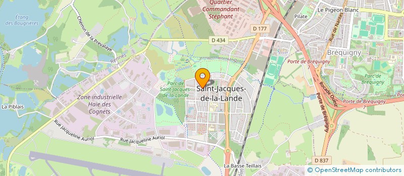 localisation de l'entreprise MADAME ANTSA EMILIE RANDRIANJOHANY  SAINT-JACQUES-DE-LA-LANDE