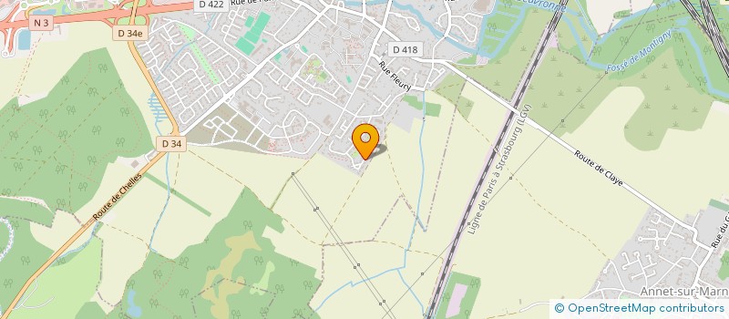 localisation de l'entreprise MADAME ANTSA RAKOTOMAMONJY  CLAYE-SOUILLY