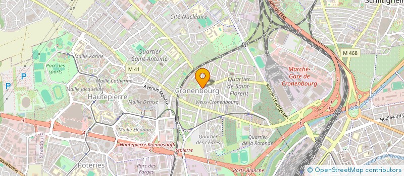 localisation de l'entreprise MADAME ANTSASOA RABEMANOTRONA à STRASBOURG