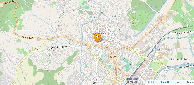 localisation de l'entreprise MADAME ANU MAARIT SAARELAINEN à MANOSQUE