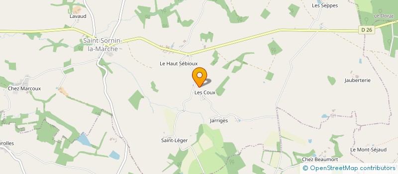 localisation de l'entreprise MADAME ANU RAASAKKA à SAINT-SORNIN-LA-MARCHE