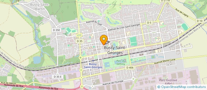 localisation de l'entreprise MADAME ANUSIYA SATHIYANESAN à BUSSY-SAINT-GEORGES