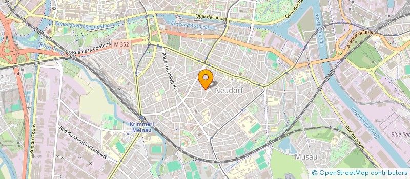 localisation de l'entreprise MADAME ANUTA ZUBASCU à STRASBOURG