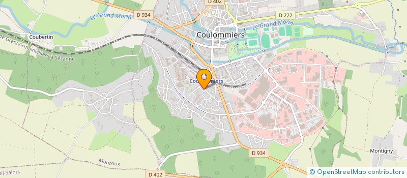 localisation de l'entreprise MADAME ANY BRETAGNOLLE à COULOMMIERS