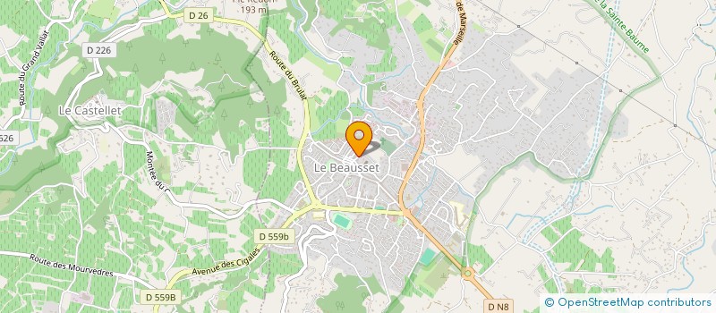 localisation de l'entreprise MADAME ANY MARS  LE BEAUSSET