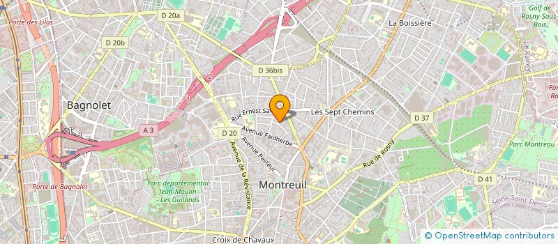 localisation de l'entreprise MADAME ANY MEDIONI à MONTREUIL