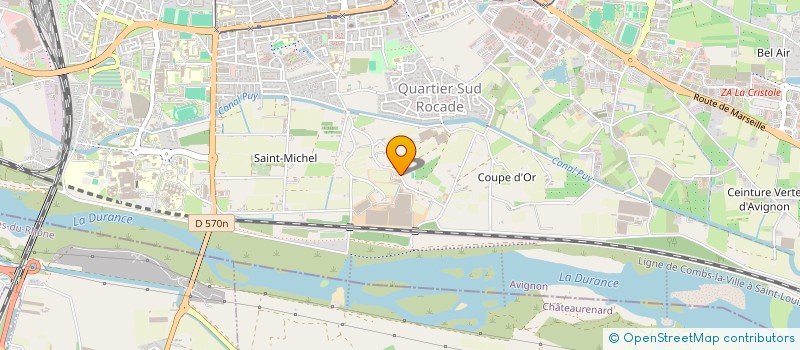 localisation de l'entreprise MADAME ANY RIOU  AVIGNON