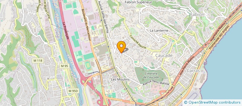 localisation de l'entreprise MADAME ANY SAVIN  NICE