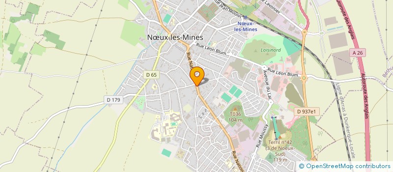 localisation de l'entreprise MADAME ANYA NEKKACHE  NUX-LES-MINES