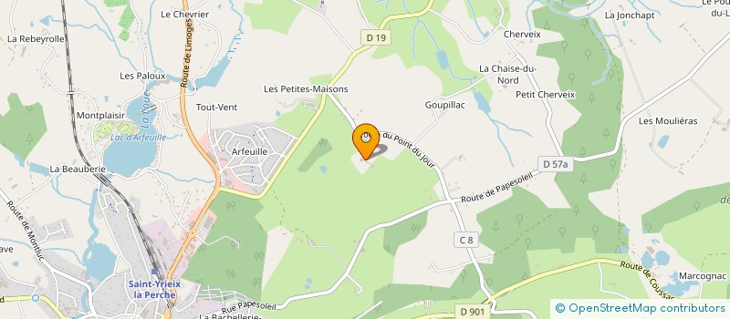 localisation de l'entreprise MADAME ANYA TOMTE à SAINT-YRIEIX-LA-PERCHE