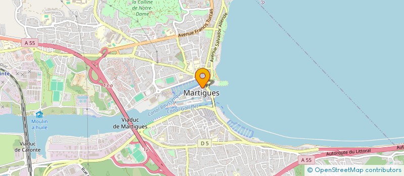 localisation de l'entreprise MADAME ANYARIN KANTAMUEN  MARTIGUES