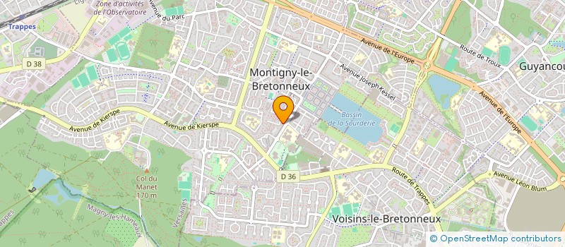 localisation de l'entreprise MADAME ANYSSA TADJOURI  MONTIGNY-LE-BRETONNEUX