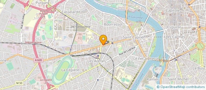 localisation de l'entreprise MADAME ANZHELIKA BADALIAN à TOULOUSE
