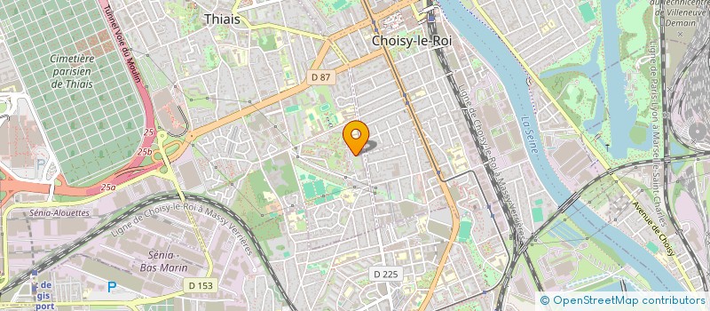 localisation de l'entreprise MADAME ANZHELIKA GRIBOVA  THIAIS