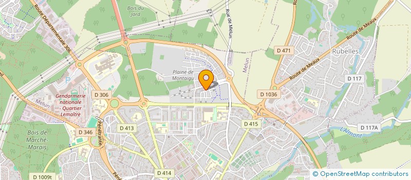 localisation de l'entreprise MADAME AOITIF RHOUN  MELUN
