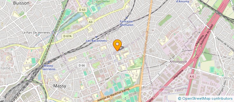 localisation de l'entreprise MADAME AOUATEF CHEHIBI à ANTONY