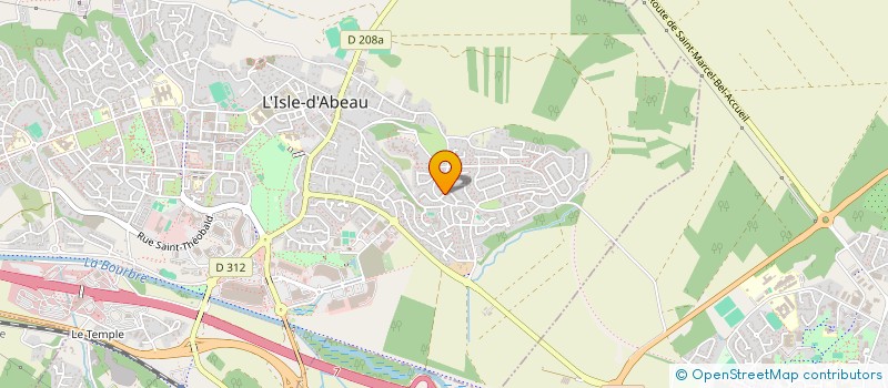 localisation de l'entreprise MADAME AOUATEF DJOUDI  L'ISLE-D'ABEAU