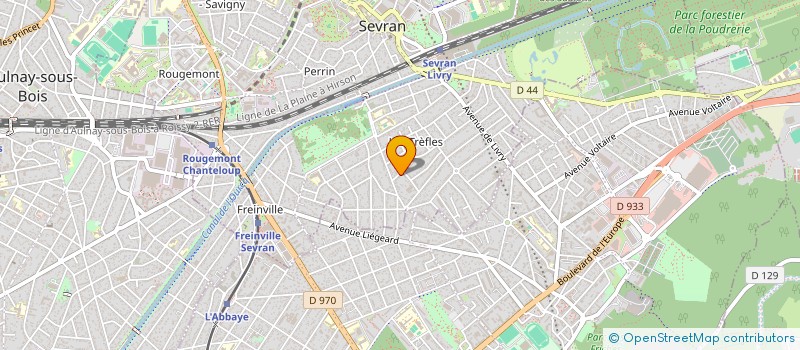 localisation de l'entreprise MADAME AOUATIF ZIANI  VILLEPINTE