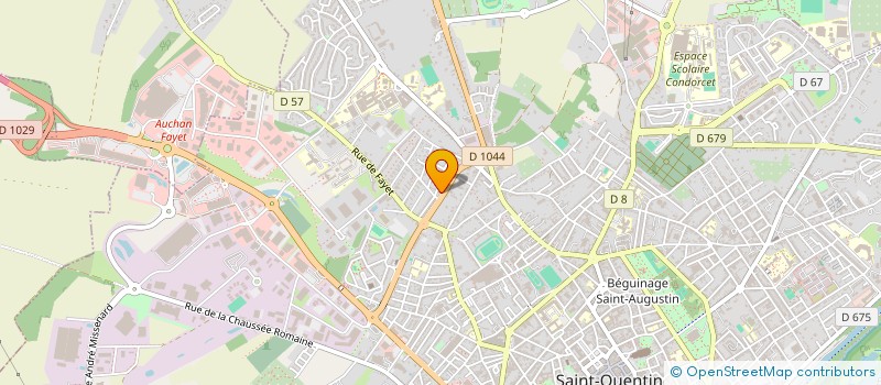 localisation de l'entreprise MADAME AOUDHA AISSANI à SAINT-QUENTIN