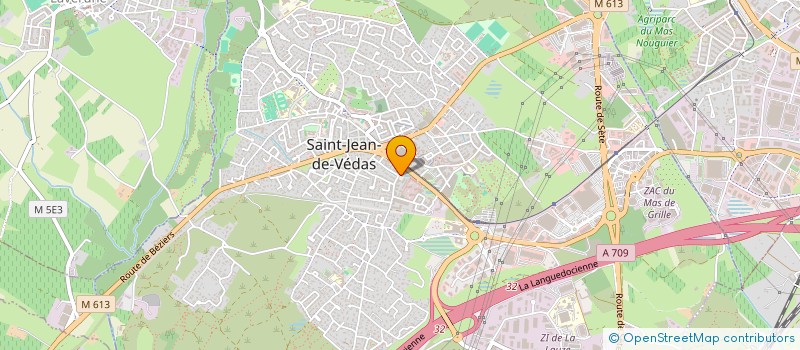 localisation de l'entreprise MADAME AOUFA KHADRAOUI  SAINT-JEAN-DE-VEDAS