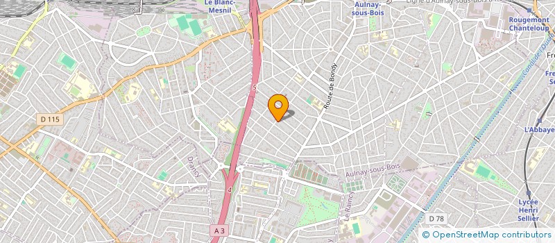 localisation de l'entreprise MADAME AOUITEF BEN M'HENNI à AULNAY-SOUS-BOIS