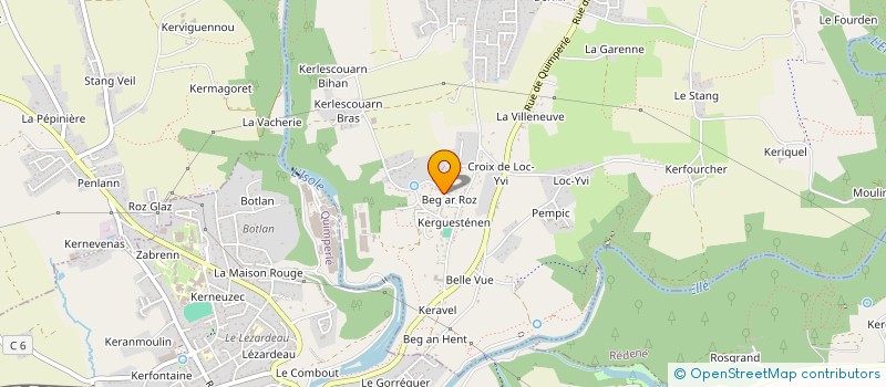 localisation de l'entreprise MADAME APAPORN JAIDEE  TREMEVEN